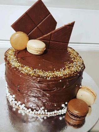 Rosanna Duardo kept the theme of her cake ‘chocolate’.