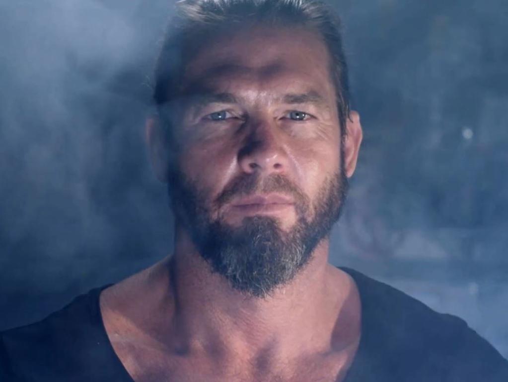 Ben Cousins went for the bushranger look for most of the past few years. Picture: Channel 7