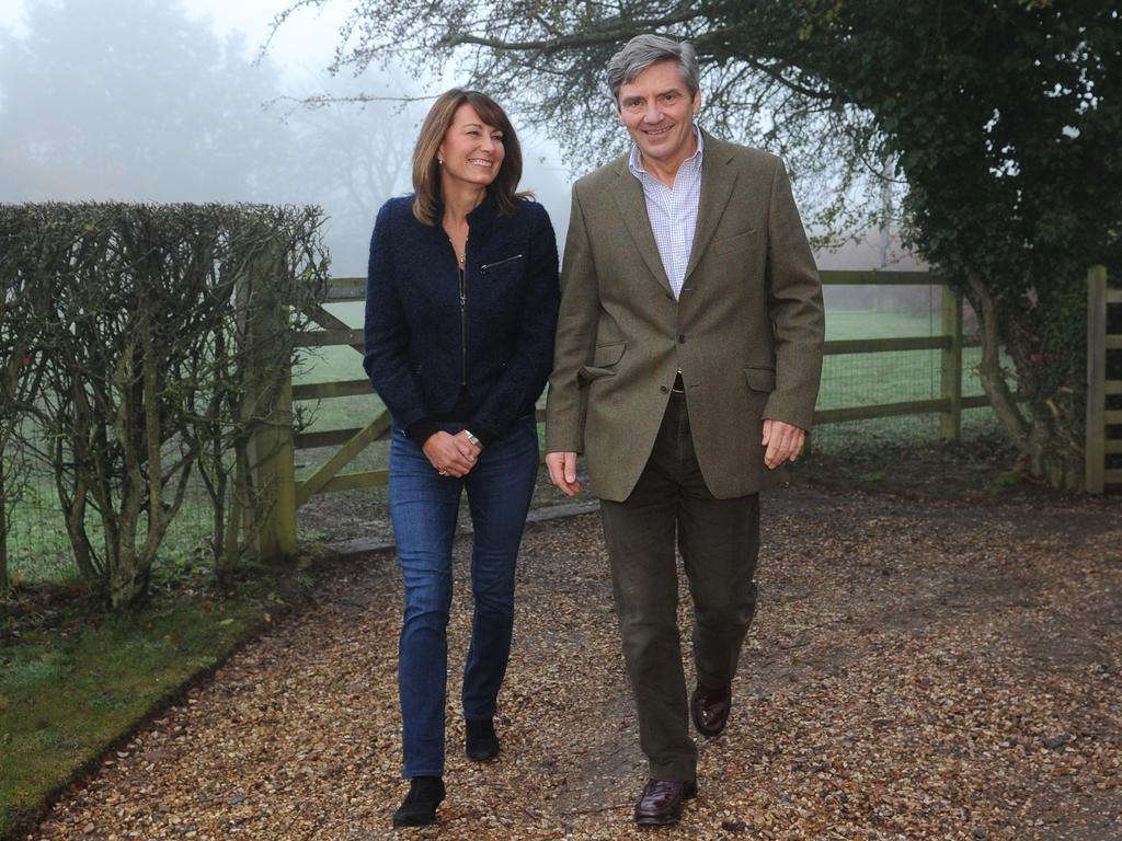 Kate’s fortune comes courtesy of her parents Michael and Carole Middleton. Picture: Stefan Rousseau/WPA Pool/Getty Images