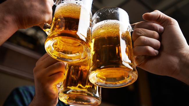 Generic photo of people drinking beer. Picture: iStock