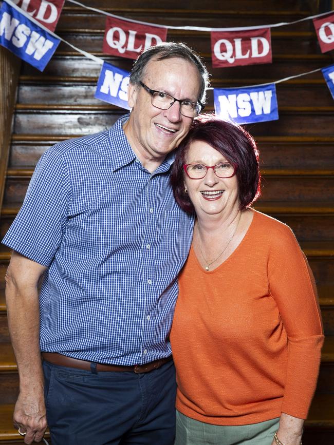 State of Origin: The Musical! Premiere, Princess Theatre Woolloongabba. Darryl and Maria Wheeler. 30.11.2019 - Picture: Renae Droop/RDW Photography