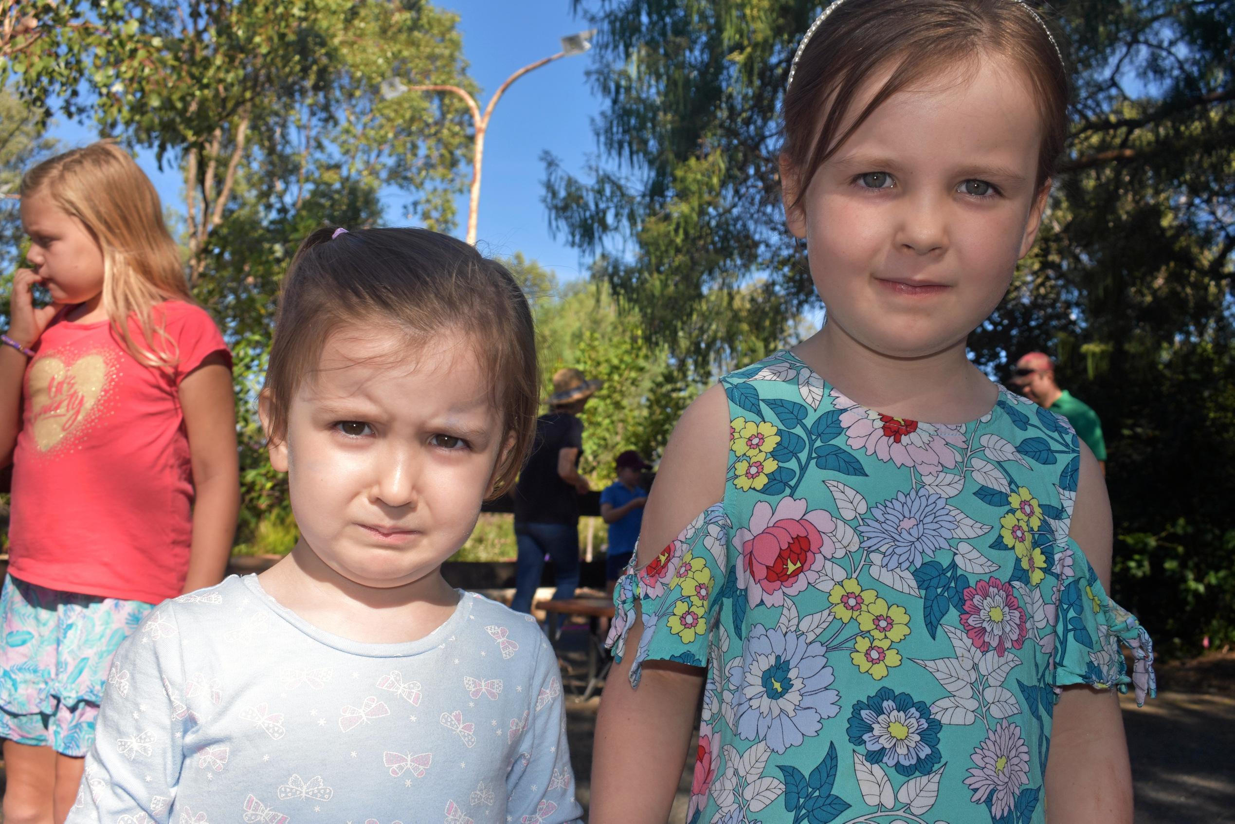 Eadi and Maisy Tardent. Picture: Ellen Ransley