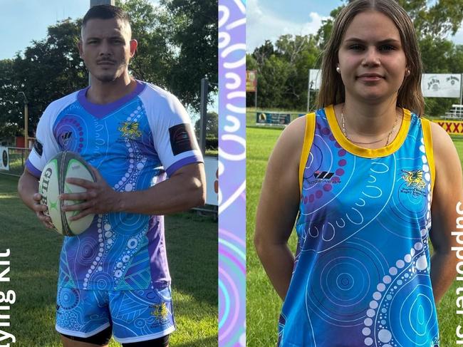 Darwin Dragons special edition jersey for its 2025 Suicide Awareness Round. Picture: Darwin Dragons Facebook