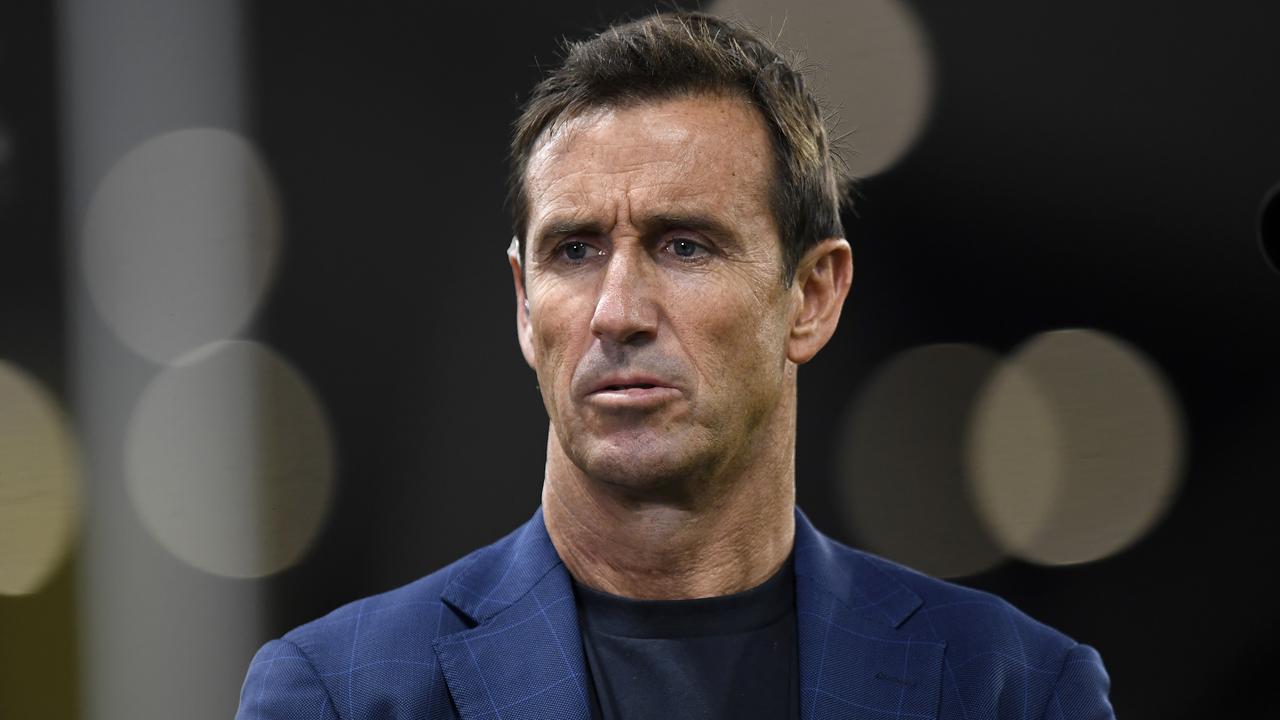 Joey Johns was so incensed by the sin bins he put down his microphone. Photo: NRL Photos