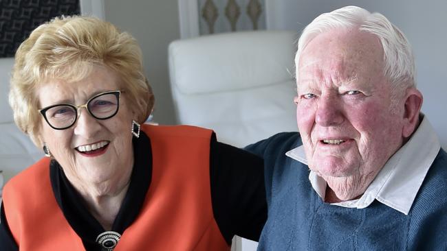 Henry and Mary Wagner celebrate their 60th wedding anniversary. July 2018