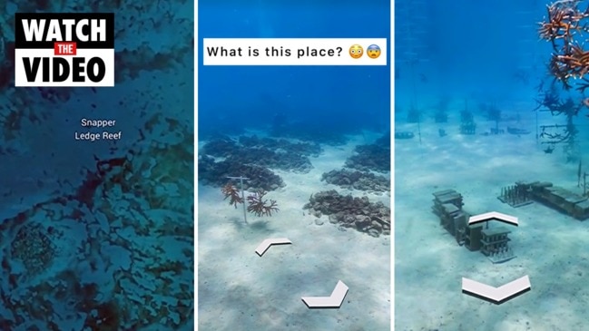 Conspiracy theorists go wild over bizarre secret ‘town’ discovered underwater