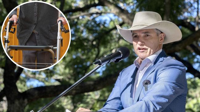 The Katter’s Australian Party (KAP) Leader and Member for Traeger, Robbie Katter has welcomed minor adjustments to the Patient Travel Subsidy Scheme but has lashed out saying that people are choosing to die in their community rather than undertake unaffordable travel to major centres. Picture: Richard Walker