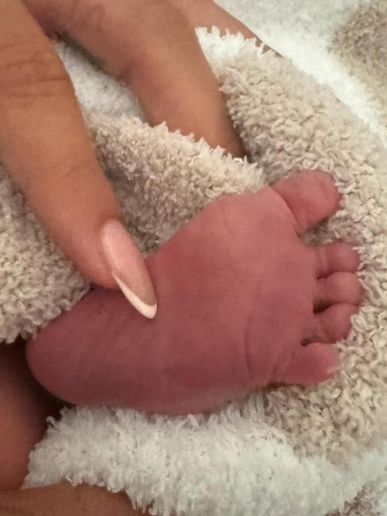 The couple recently welcomed a baby boy. Picture: Instagram.