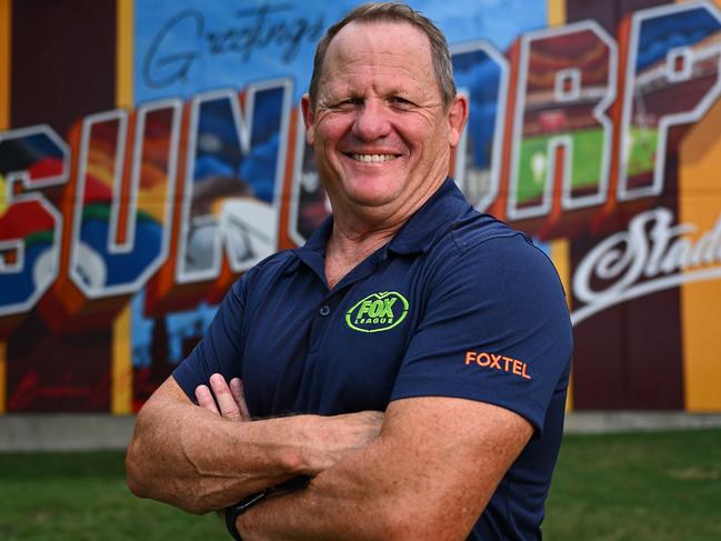 Kevin Walters is back in front of the cameras for Fox League’s 2025 coverage. Picture: Albert Perez/Getty Images for Fox Sports