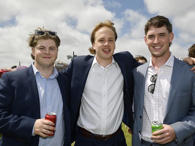 Lochie , Hugo, Oliver. Picture: Andrew Batsch