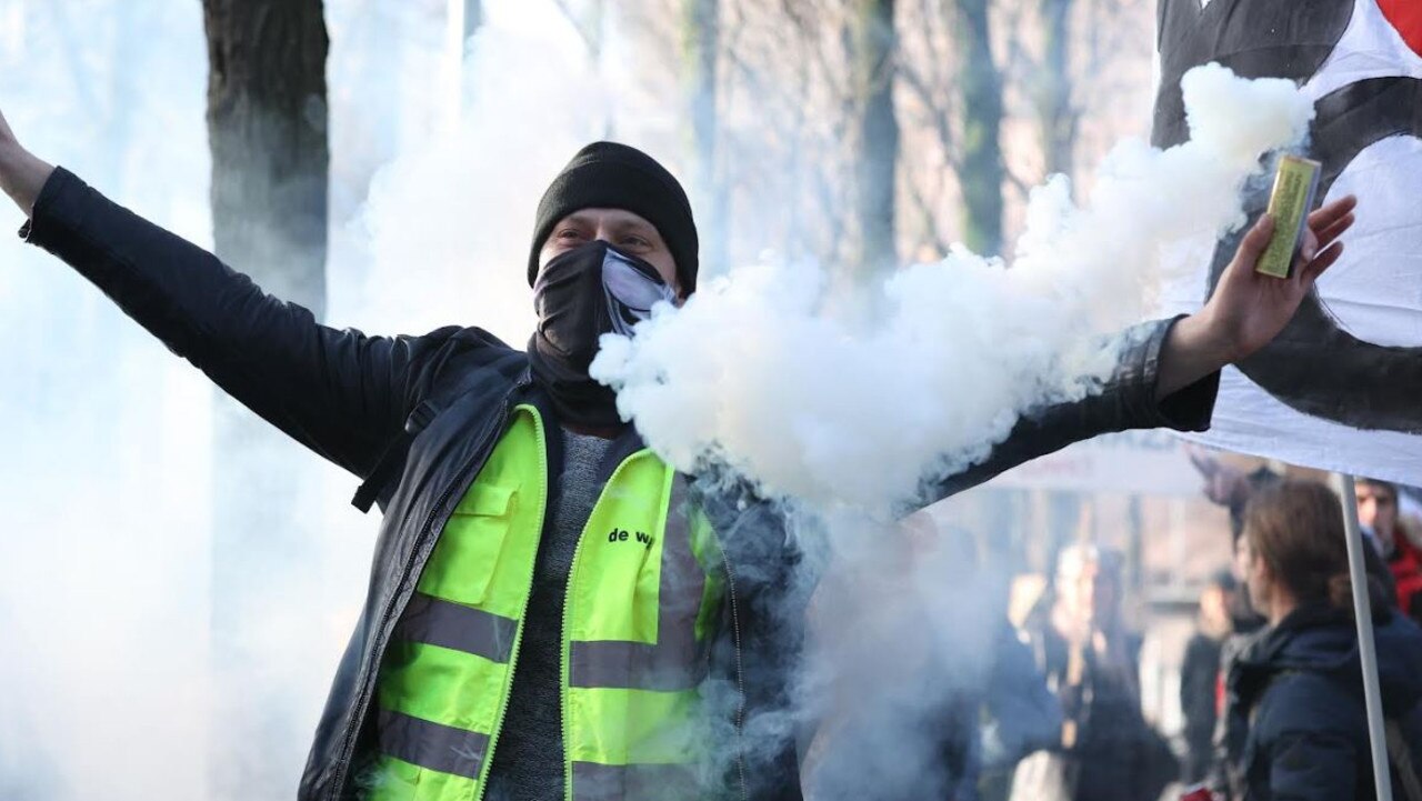 There were wild scenes in Belgium again this weekend. Picture: Thierry Monasse/Getty Images