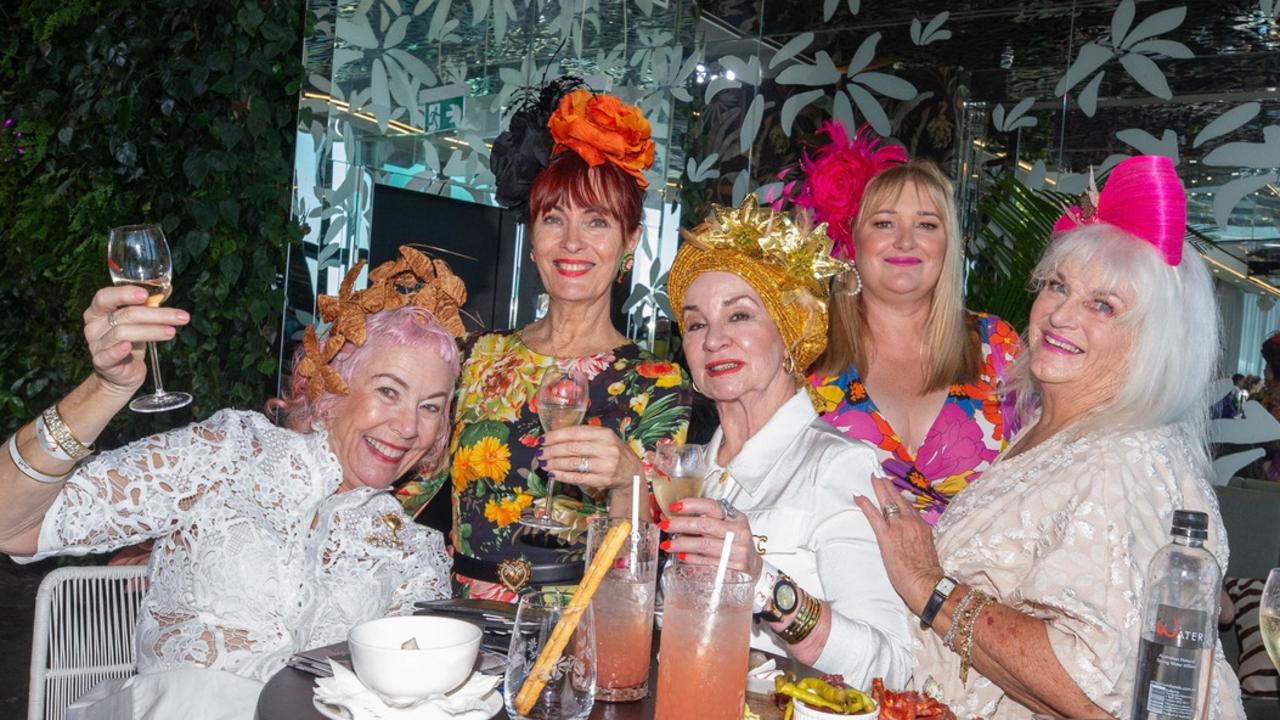 Melbourne Cup at the Emporium Hotel, South Bank. Photo: Stephen Archer