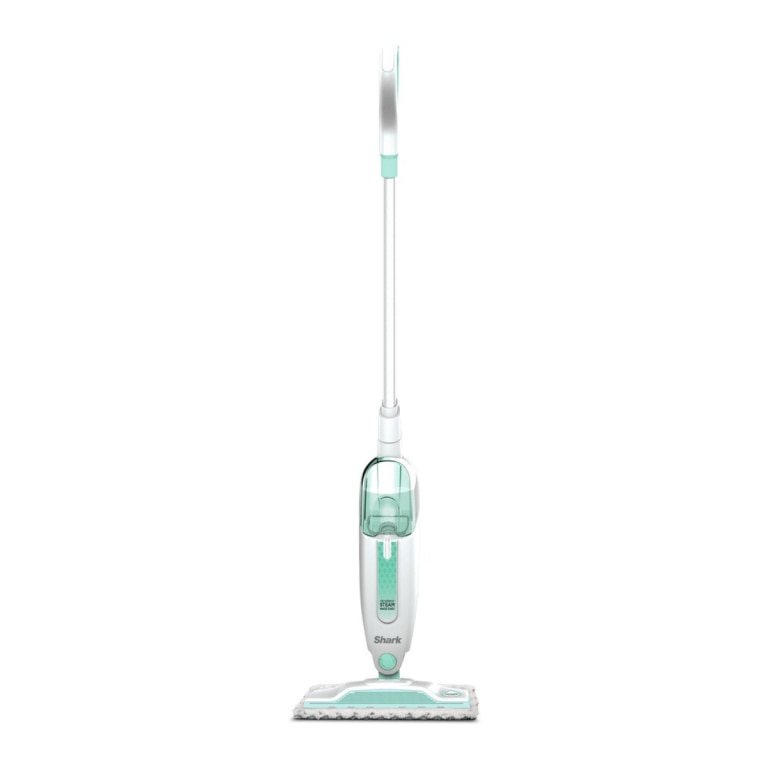 Shoppers love how this shark Steam mop makes cleaning floors "easier than wringing out a damp mop".  Picture: Amazon