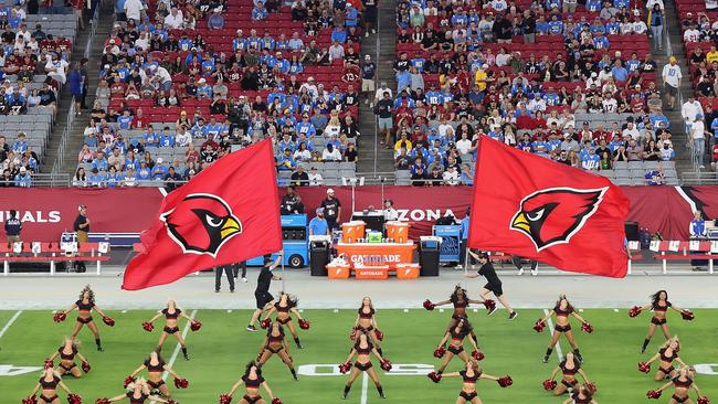 The Arizona Cardinals cheerleaders were given four-days notice before being removed from the sidelines. (Photo by Christian Petersen/Getty Images)