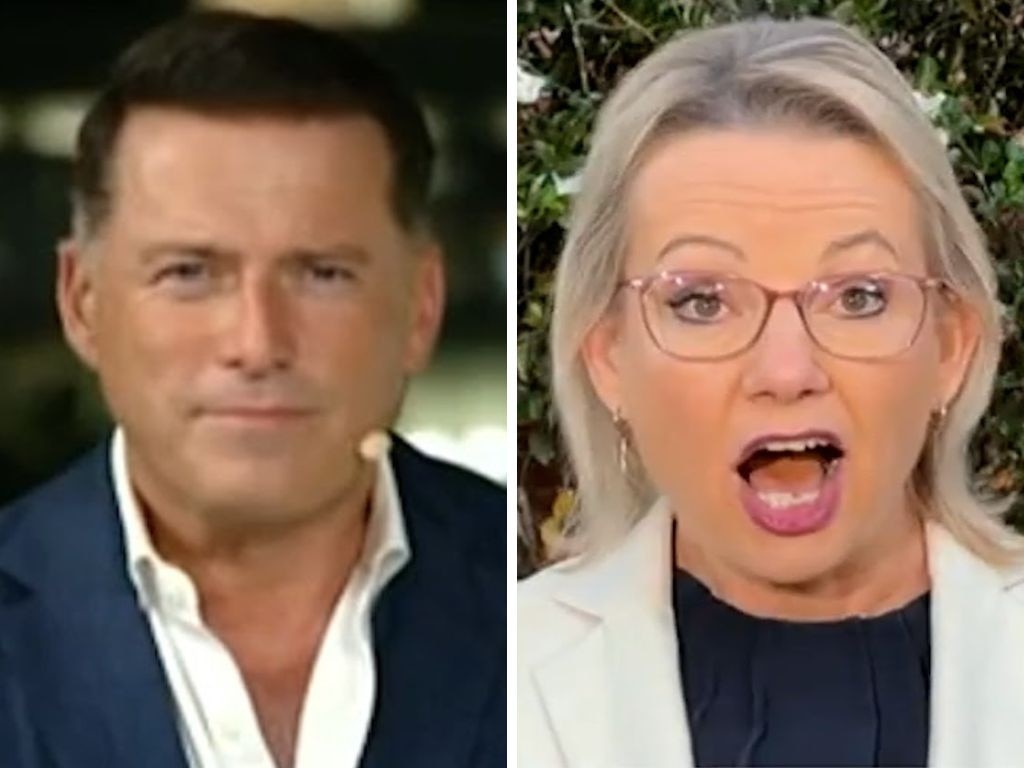 Karl Stefanovic has gone head to head with Sussan Ley. Picture: Nine