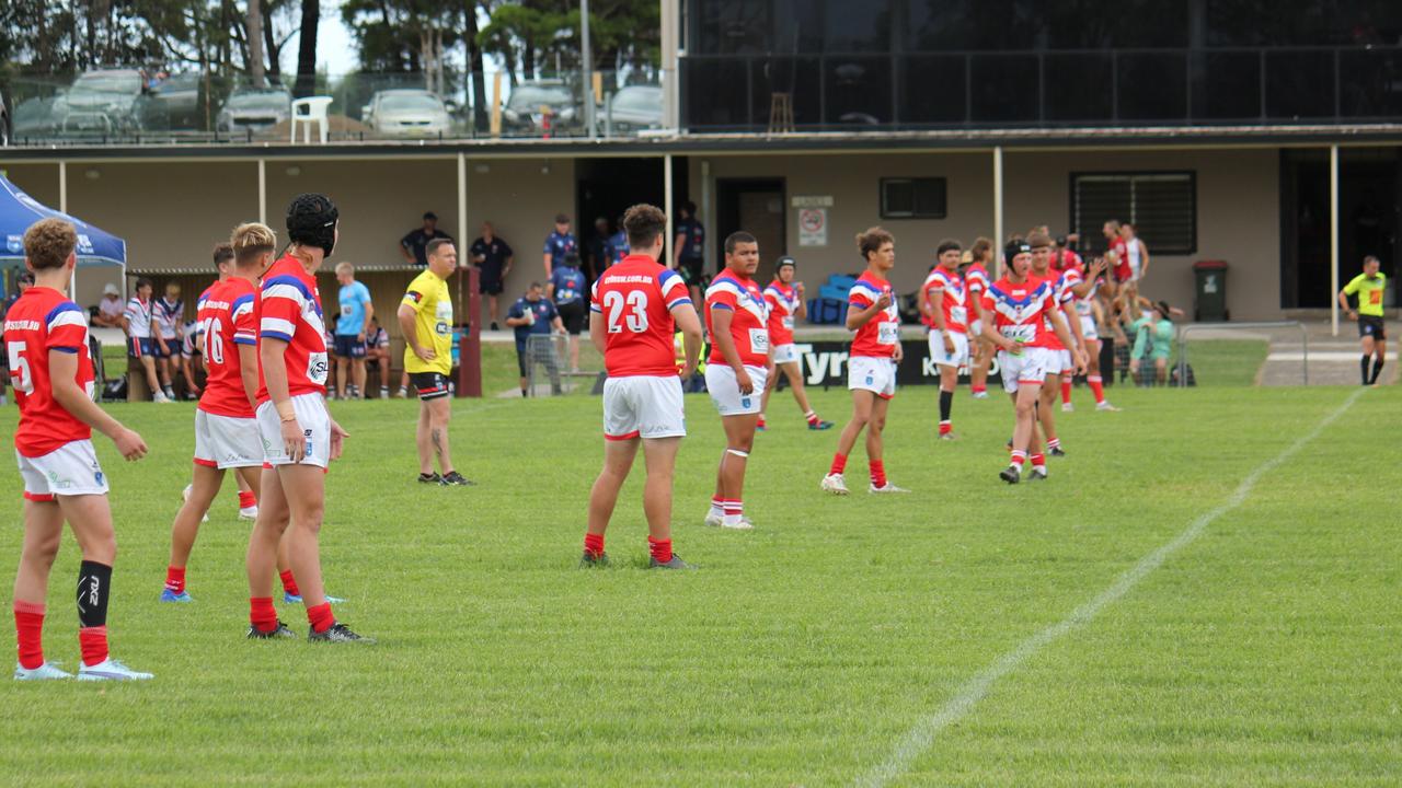 The Illawarra South Coast Dragons Andrew Johns Cup team. Picture: Kevin Merrigan