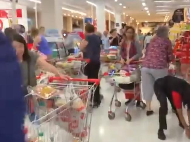 Panic buying has struck in Western Australia