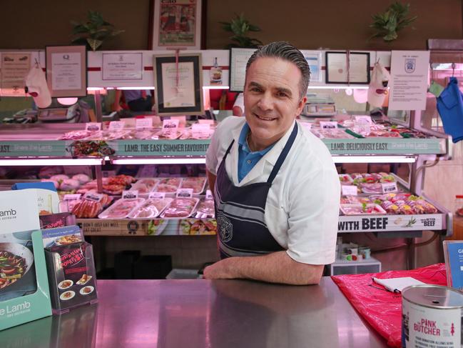 08/11/2019. Butcher Augusto De Romanis, owner of Five Dock Meat Market pictured in his store in Five Dock in Sydney's inner West. Augusto was formerly a Labor voter who voted Liberal in the last election. Britta Campion / The Australian