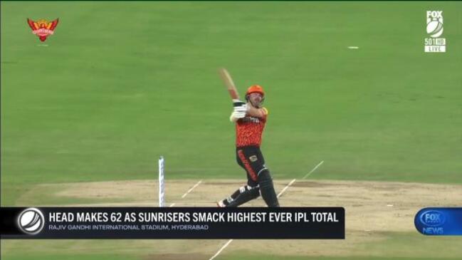 Head leads the way in highest ever IPL total