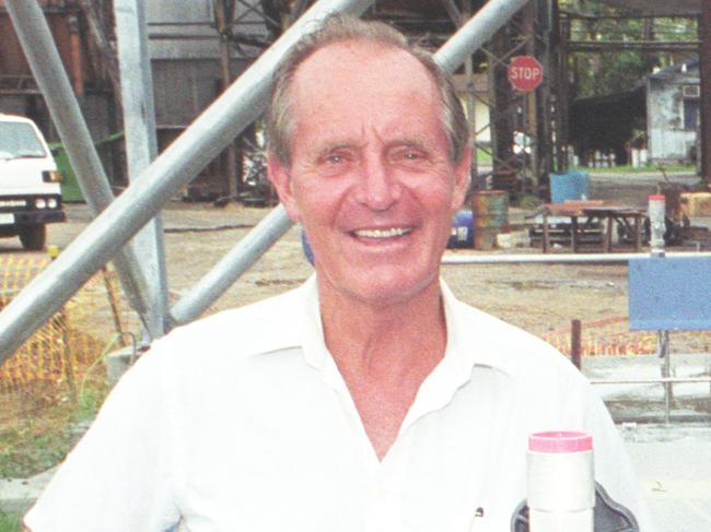 Pic of Bill Heck, Executive Chairman of Heck Group at the Rocky Point Sugar Mill, Woongoolba.