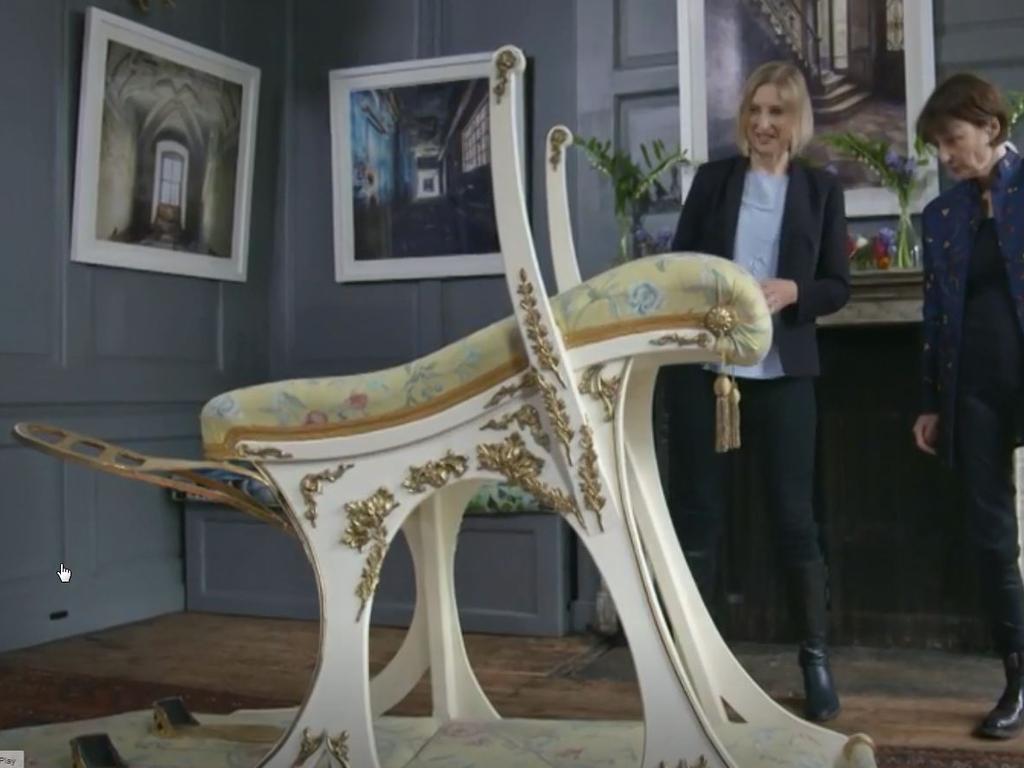 King Edward Viis Bizarre Sex Chair Has Baffled The Internet Herald Sun 
