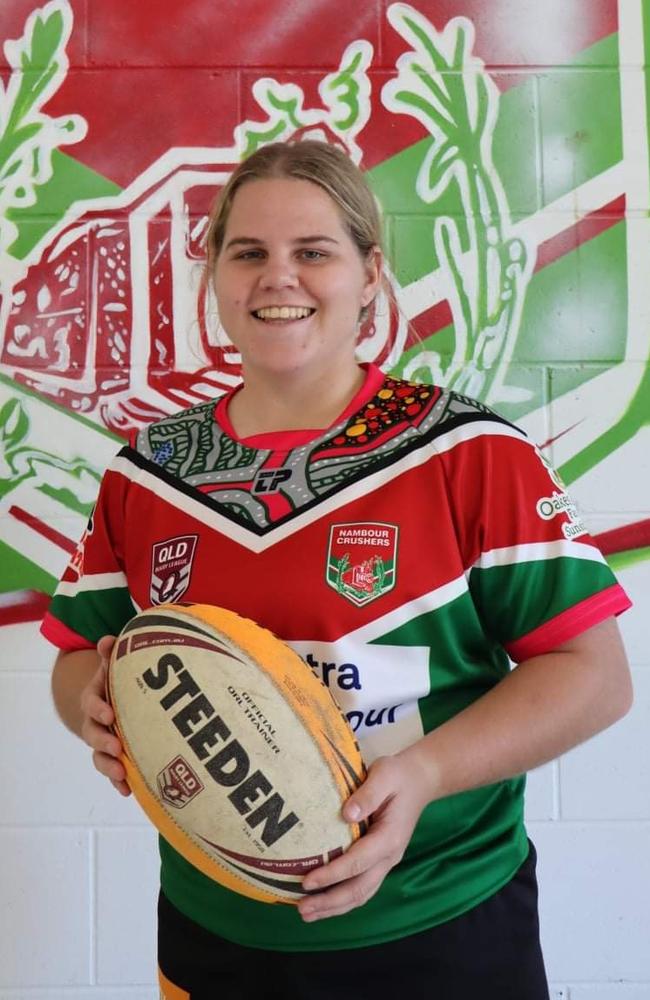 Nambour player A'Eisha Jeffs.