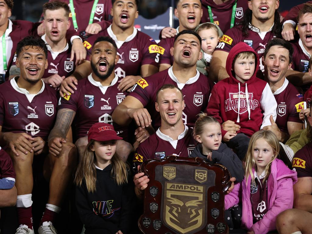 Hatcher believes the NRL needs a fifth team in Queensland to ensure a health supply of Maroons talent, as the AFL threatens rugby league in Brisbane. Picture: Getty Images