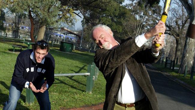 Tony Jewell and son Nick.