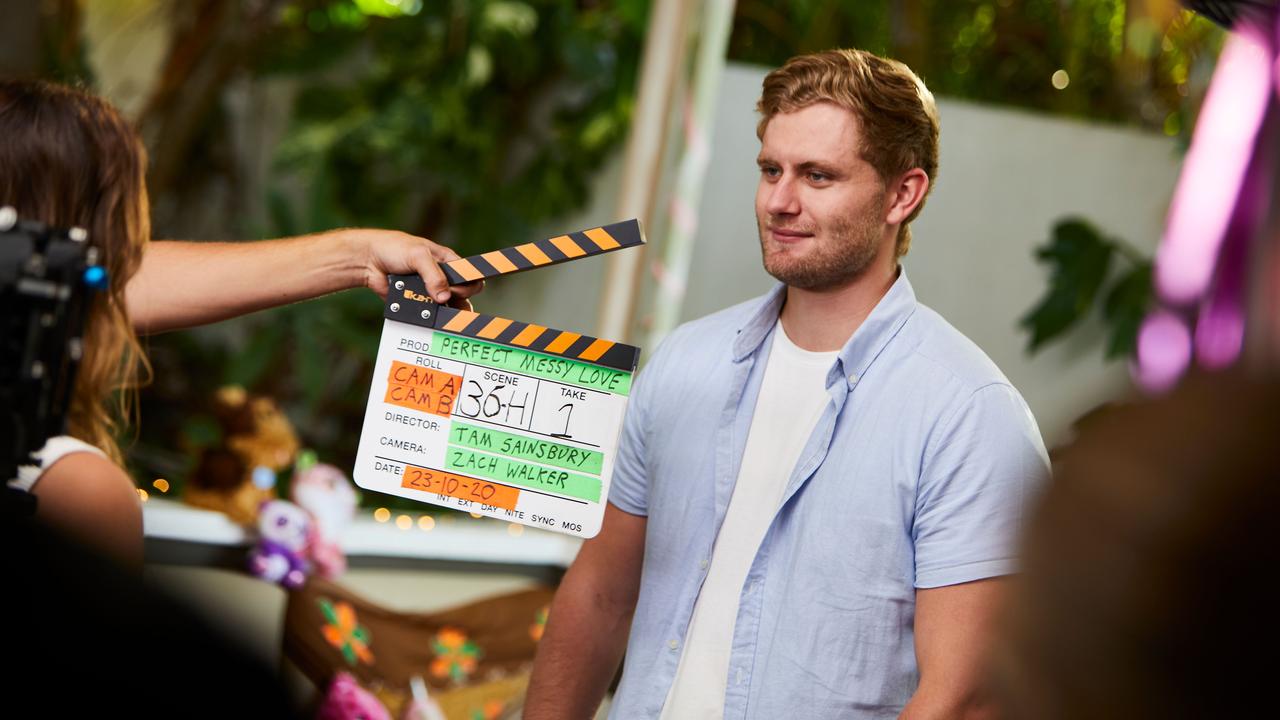 Scenes from Perfect Messy Love, a romantic comedy filmed on the Sunshine Coast.