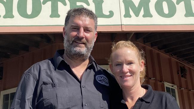 John and Karen Panetta (pictured) are the new owners of the famous Kilkivan Hotel-Motel, which had been owned for 15 years by high-profile publican Fred Brophy and his wife Sandi.