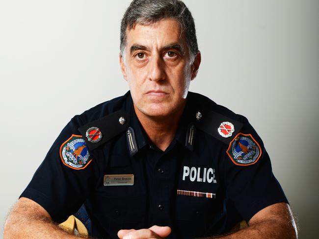 Former NT Police assistant commissioner Peter Bravos was acquitted of two counts of sexual intercourse without consent on August 14, 2020.<a href="https://www.ntnews.com.au/news/northern-territory/former-assistant-nt-police-commissioner-peter-bravos-found-not-guilty-of-raping-a-female-officer/news-story/64f95da0b94a3cee3c991ee174056d0f" title="www.ntnews.com.au"></a>.