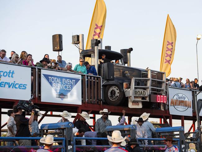 All the action at the sold-out 50th iteration of the Noonamah Tavern and Rodeo. Picture: Pema Tamang Pakhrin