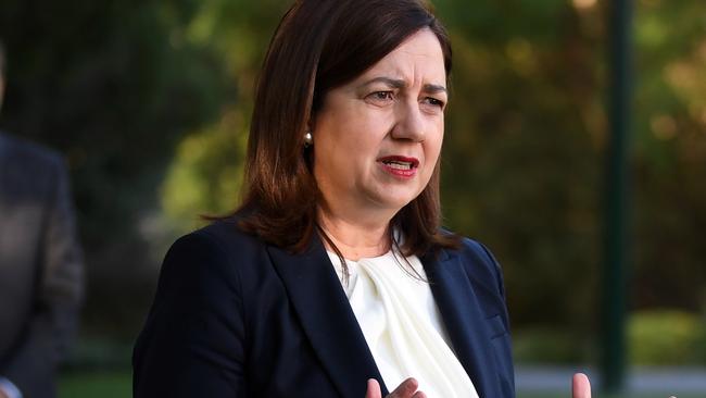 Queensland Premier Annastacia Palaszczuk said on Q&amp;A that she would consider allowing travel to Queensland from the NT. ure: AAP Image/Dan Peled