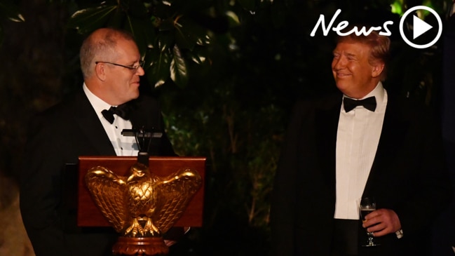 Scott Morrison US visit: State dinner underway at White House