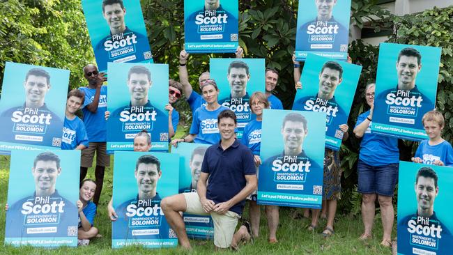 Phil Scott has launched an independent campaign for the Top End seat of Solomon at the 2025 federal election. Picture: Supplied.