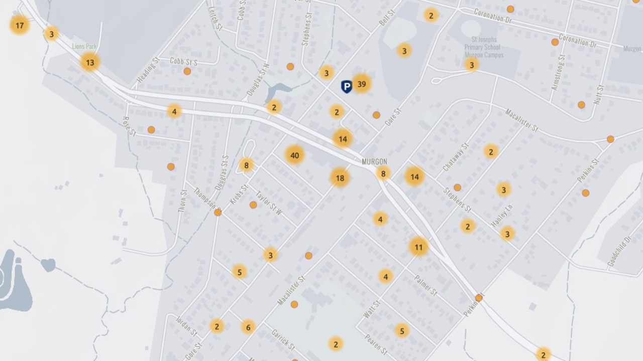 There is one offence for every seven people in the Murgon 4605 postcode.