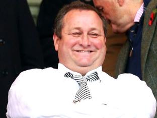 Newcastle United owner Mike Ashley (right) and Managing Director Lee Charnley.