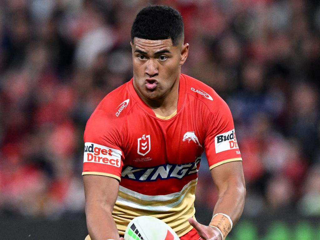 Isaiya Katoa has all the tools to becoming one of the great halfbacks in years to come. Picture: Bradley Kanaris/Getty Images