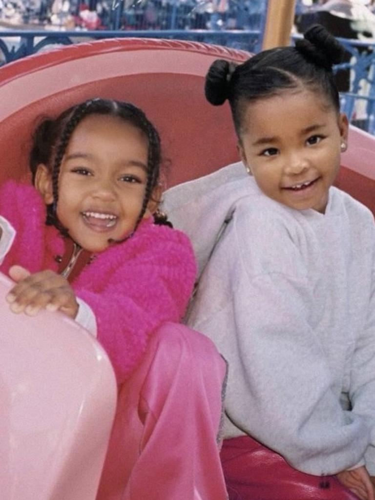 Eagle-eyed fans noticed that True’s cousin, Stormi, was actually in the grey jumper during the trip to Disneyland.