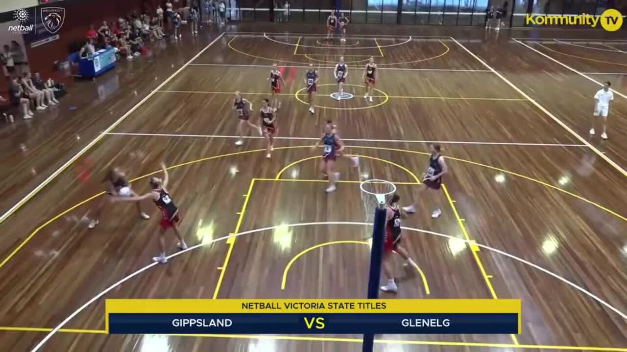 Replay: Gippsland v Glenelg (Open)—2025 Netball Victoria State Titles Day 3