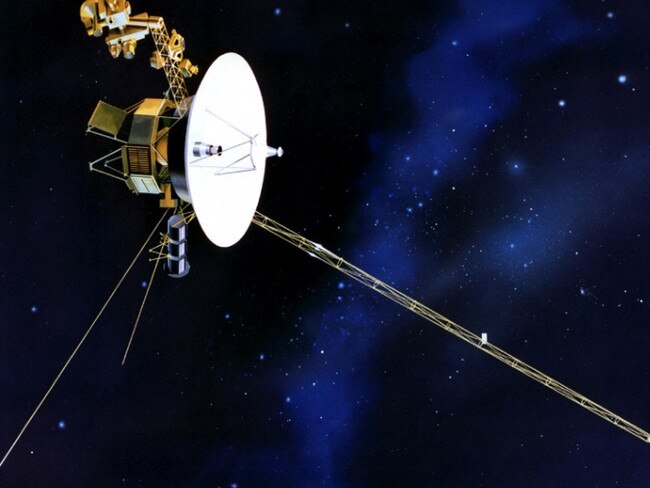 07/12/2007 PIRATE: USA built NASA space probe 'Voyager'. /Space/exploration