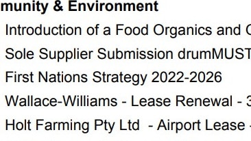 Holt Farming is seeking to enter into a contract for a lease of vacant land at Bundaberg Regional Airport for ten years.