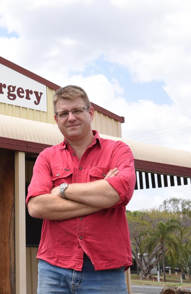 Gayndah Veterinary Surgery owner and principal Nathan Hitchcock.