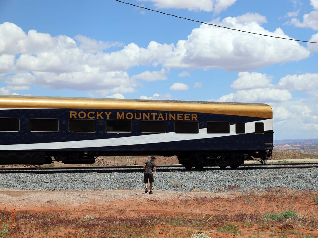 The mighty Rocky Mountaineer. Picture: Nicholas Eagar