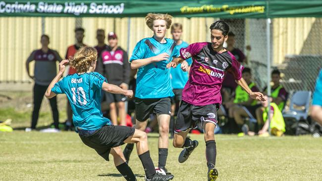 Matt Becker and Ali Etamadi. Picture: Richard Walker