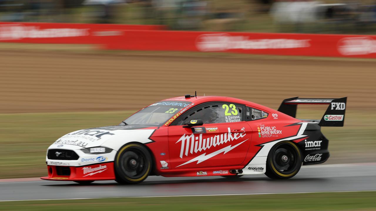 The #23 Milwaukee Racing Mustang Ford was fastest on Saturday morning. Picture: Robert Cianflone