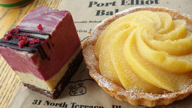 Delicious good at the Port Elliot Bakery. Supplied by Tom Bowden