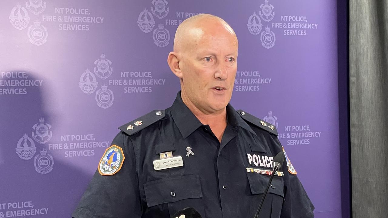 NT Police Detective Acting Superintendent John Ginnane said motor vehicle theft damaged many victims’ livelihood. Picture: Supplied