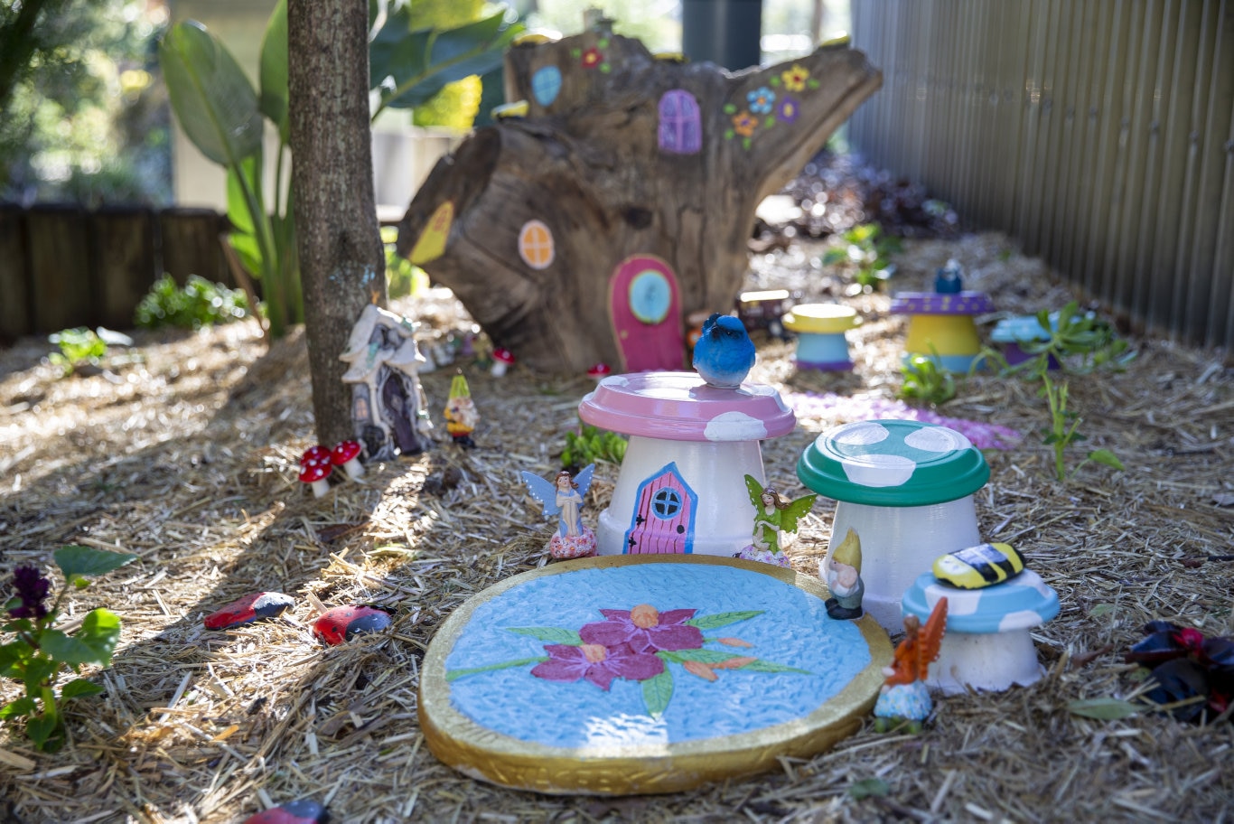 Garden For Good. Gowrie State School. Picture: Sarah Marshall