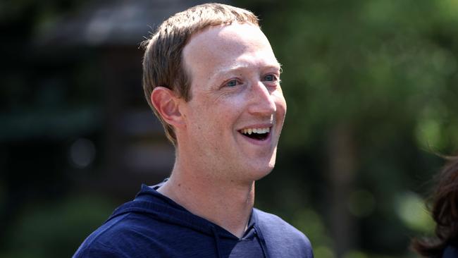 CEO of Facebook Mark Zuckerberg.